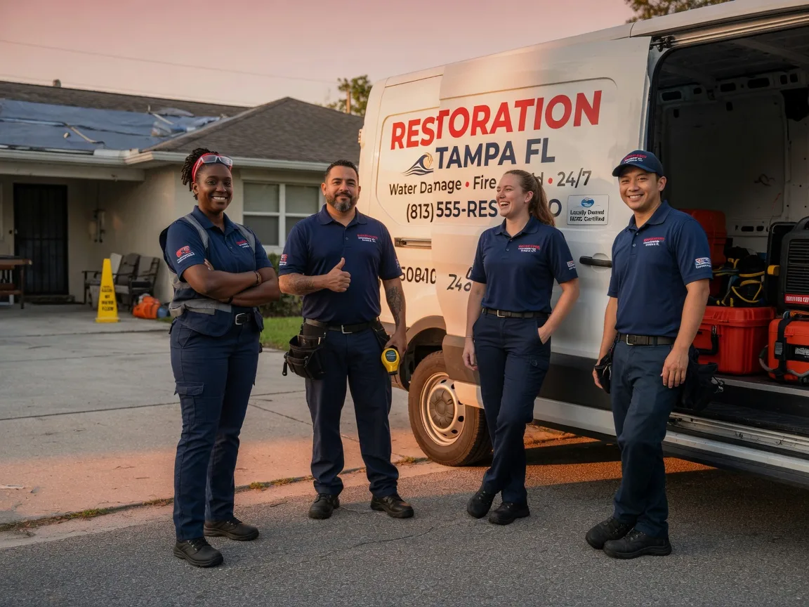 Water Damage Restoration company in Pledger, TX